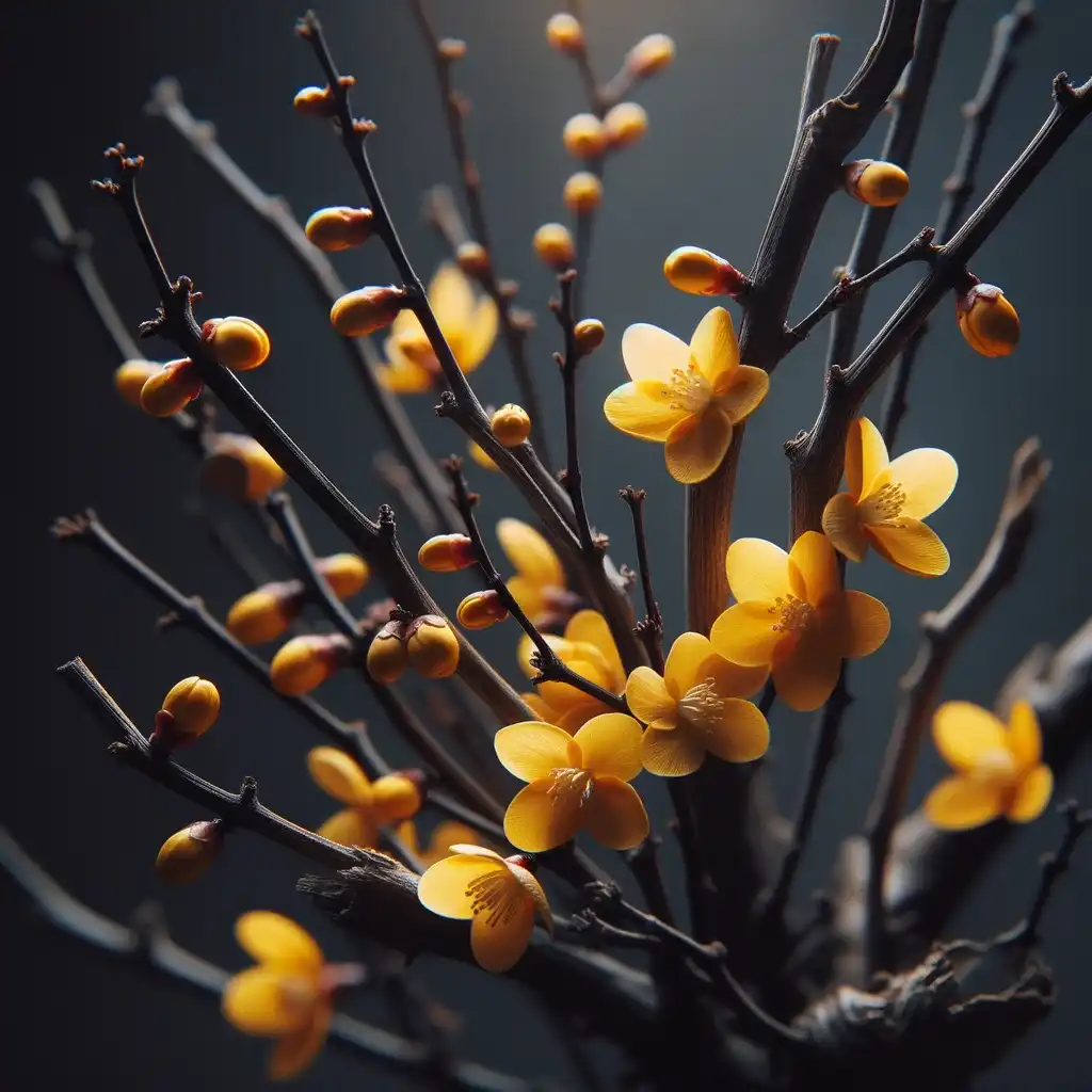 Winterjasmin Jasminum nudiflorum